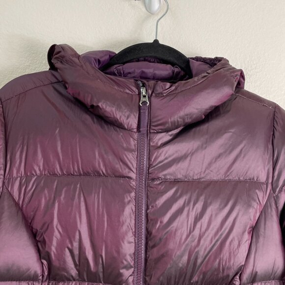 Eddie Bauer Womens Medium Down EB550 Puffer Coat Luna Peak Parka Hooded Jacket - Picture 2 of 11